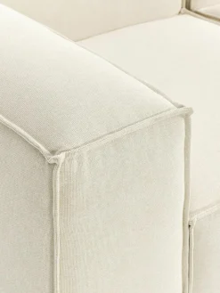 Modulares Sofa Lennon (4-Sitzer) mit Hocker (links/rechts)