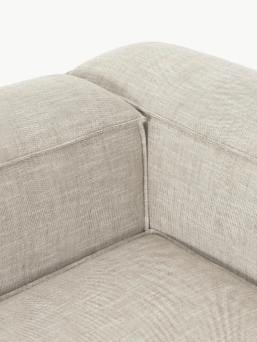Modulares Sofa Lennon (4-Sitzer) aus Leinen-Mix