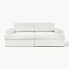 Modulares Sofa Russell (3-Sitzer) mit abnehmbaren Bezügen