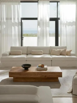 Modulares Sofa Russell (4-Sitzer) mit abnehmbaren Bezügen