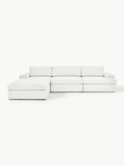 Modulares Sofa Russell (4-Sitzer) mit Hocker (links/rechts)