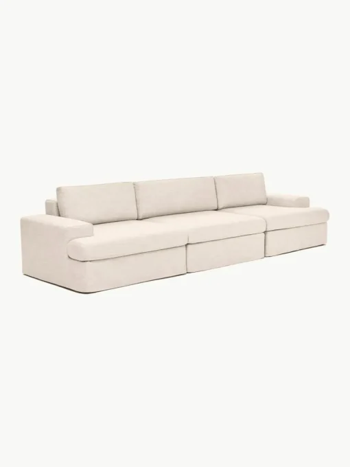 Modulares Sofa Russell (4-Sitzer) mit abnehmbaren Bezügen