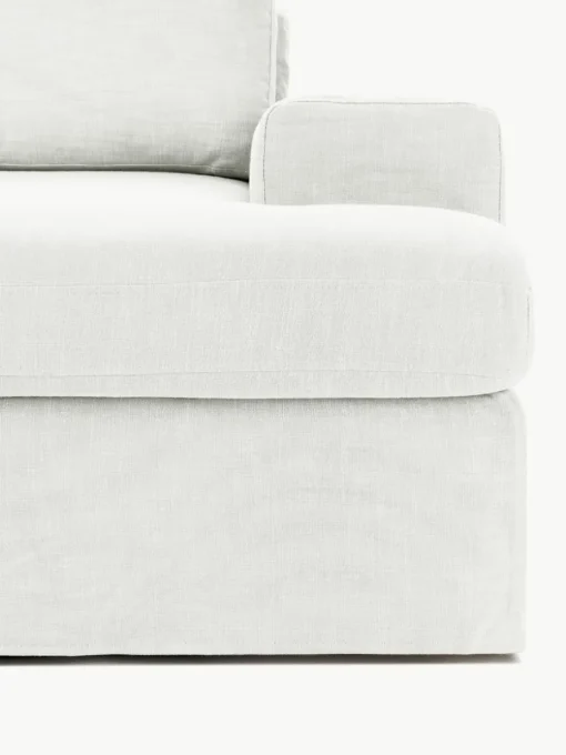 Modulares Sofa Russell (4-Sitzer) mit Hocker (links/rechts)