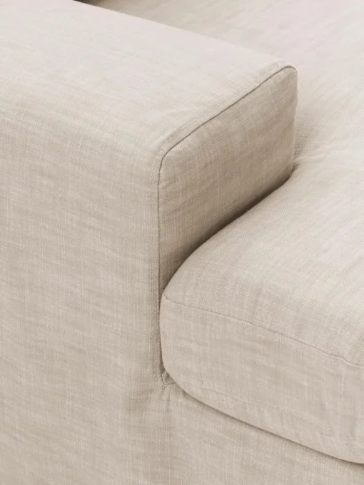 Modulares Sofa Russell (4-Sitzer) mit abnehmbaren Bezügen