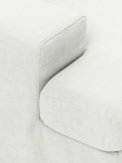 Modulares Sofa Russell (4-Sitzer) mit Hocker (links/rechts)