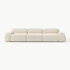 Modulares Sofa Wolke (4-Sitzer) aus Bouclé