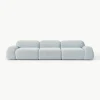 Modulares Sofa Wolke (4-Sitzer) aus Bouclé