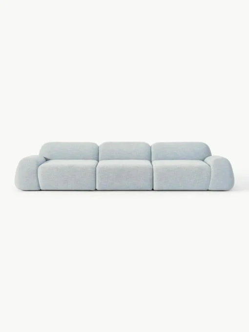 Modulares Sofa Wolke (4-Sitzer) aus Bouclé