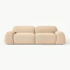 Modulares Sofa Wolke (3-Sitzer) aus Bouclé