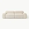Modulares Sofa Wolke (3-Sitzer) aus Bouclé