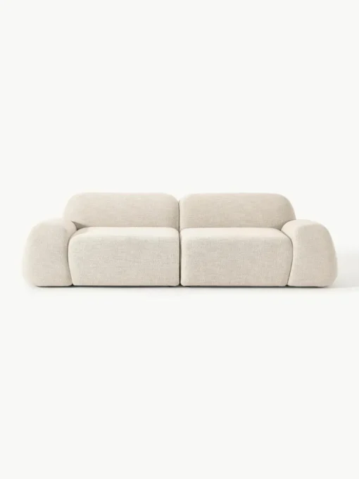 Modulares Sofa Wolke (3-Sitzer) aus Bouclé