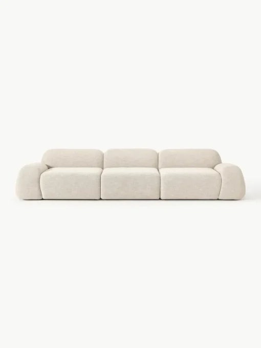 Modulares Sofa Wolke (4-Sitzer) aus Bouclé