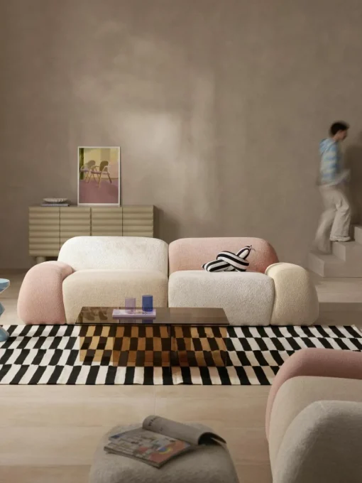 Modulares Sofa Wolke (3-Sitzer), Fuorisalone Edition
