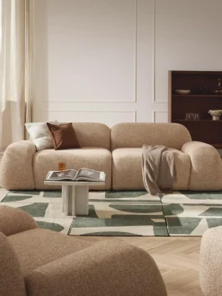 Modulares Sofa Wolke (3-Sitzer) aus Bouclé