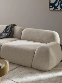 Modulares Sofa Wolke (3-Sitzer) aus Bouclé