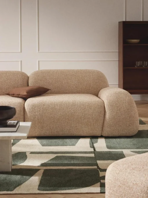 Modulares Sofa Wolke (3-Sitzer) aus Bouclé