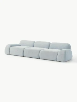 Modulares Sofa Wolke (4-Sitzer) aus Bouclé