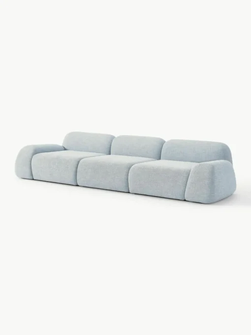 Modulares Sofa Wolke (4-Sitzer) aus Bouclé