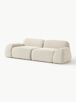 Modulares Sofa Wolke (3-Sitzer) aus Bouclé