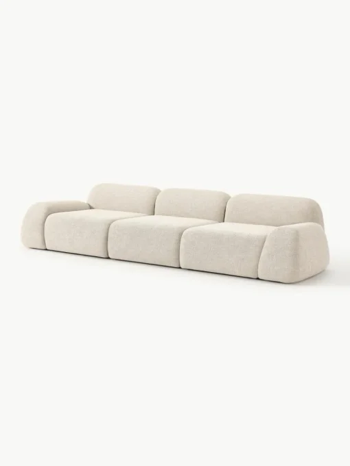 Modulares Sofa Wolke (4-Sitzer) aus Bouclé