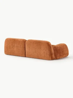 Modulares Sofa Wolke (3-Sitzer) aus Teddy-Bouclé