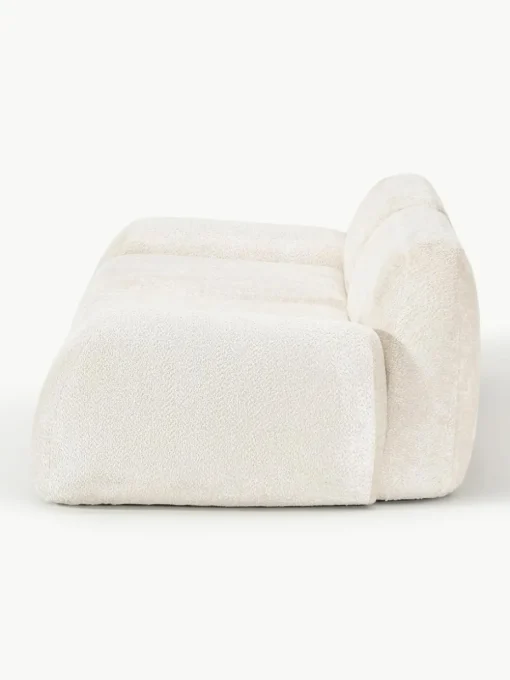 Modulares Sofa Wolke (3-Sitzer) aus Teddy-Bouclé
