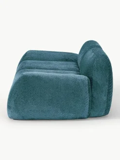 Modulares Sofa Wolke (3-Sitzer) aus Teddy-Bouclé