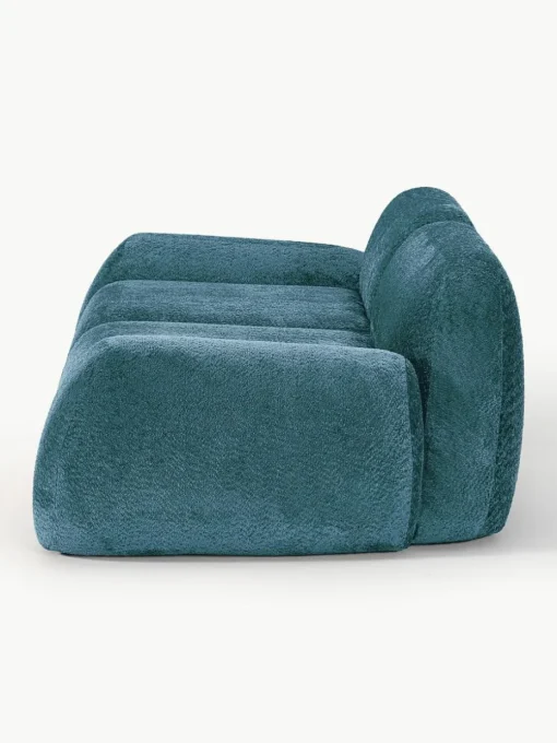 Modulares Sofa Wolke (3-Sitzer) aus Teddy-Bouclé