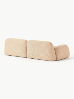 Modulares Sofa Wolke (3-Sitzer) aus Bouclé