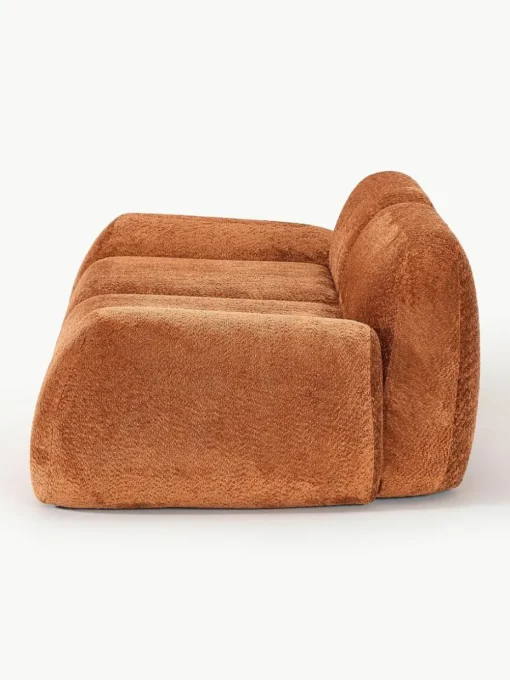 Modulares Sofa Wolke (3-Sitzer) aus Teddy-Bouclé