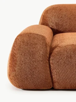 Modulares Sofa Wolke (3-Sitzer) aus Teddy-Bouclé