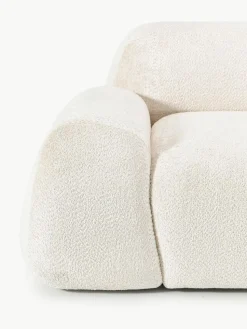 Modulares Sofa Wolke (4-Sitzer) aus Teddy-Bouclé