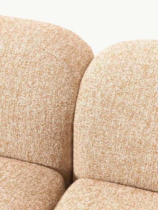 Modulares Sofa Wolke (3-Sitzer) aus Bouclé