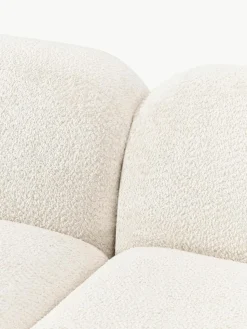 Modulares Sofa Wolke (3-Sitzer) aus Teddy-Bouclé