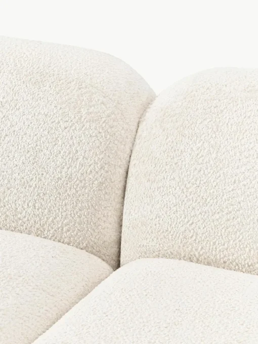 Modulares Sofa Wolke (3-Sitzer) aus Teddy-Bouclé