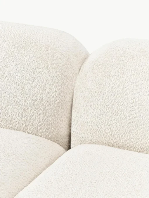 Modulares Sofa Wolke (4-Sitzer) aus Teddy-Bouclé