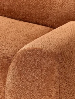 Modulares Sofa Wolke (3-Sitzer) aus Teddy-Bouclé