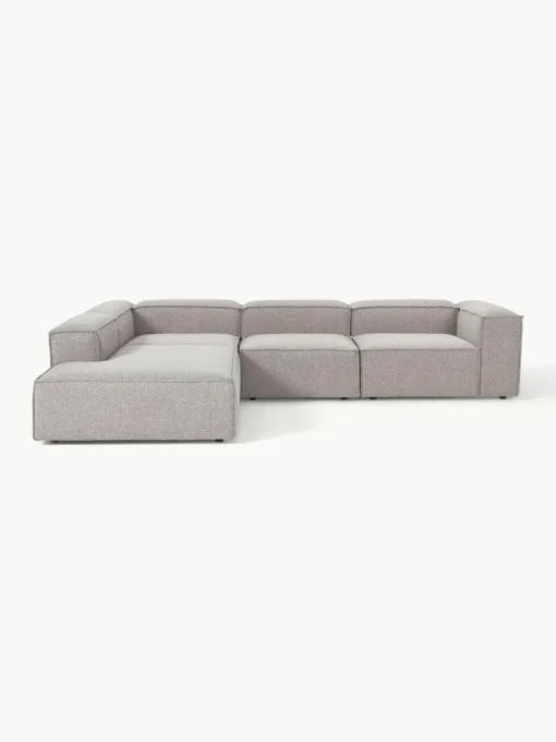 Modulares XL-Ecksofa Lennon aus Bouclé