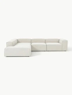 Modulares XL-Ecksofa Lennon aus Bouclé