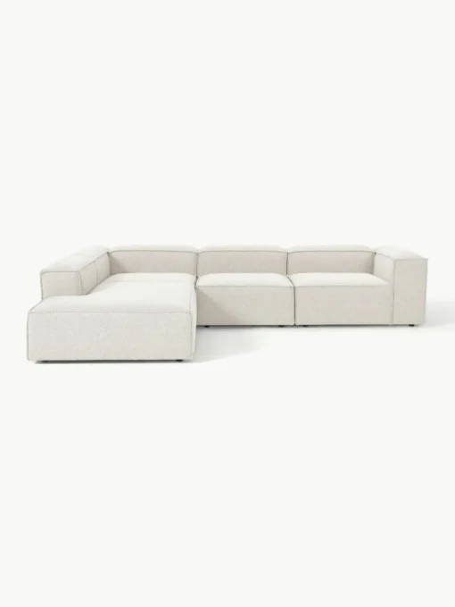 Modulares XL-Ecksofa Lennon aus Bouclé