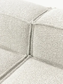 Modulares XL-Ecksofa Lennon aus Bouclé