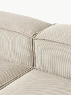 Modulares XL-Ecksofa Lennon aus Cord