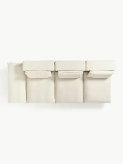 Modulares XL-Sofa Felix (3-Sitzer) mit Hocker