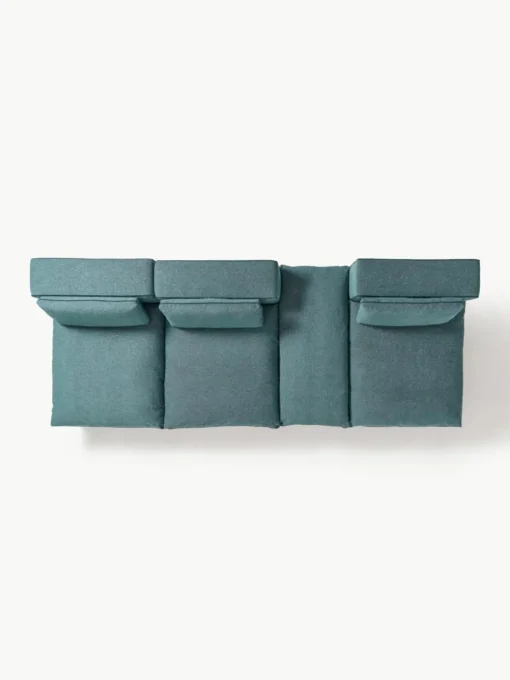 Modulares XL-Sofa Felix (3-Sitzer) mit Hocker