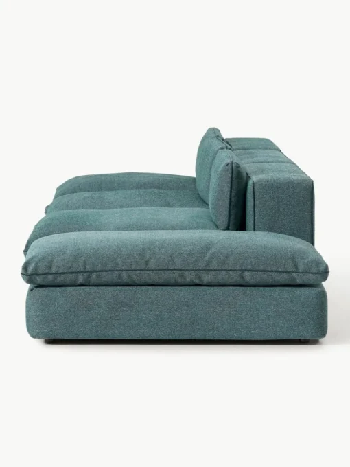 Modulares XL-Sofa Felix (3-Sitzer) mit Hocker