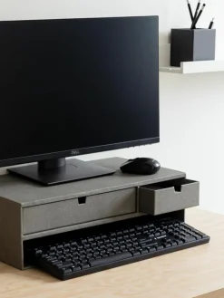 Monitorerhöhung Ted mit Schubladen