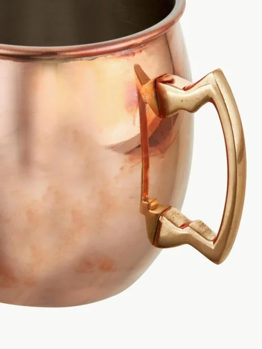 Moscow Mule Kupferbecher Shiny mit glatter Oberfläche