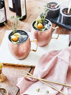 Moscow Mule Kupferbecher Shiny mit glatter Oberfläche