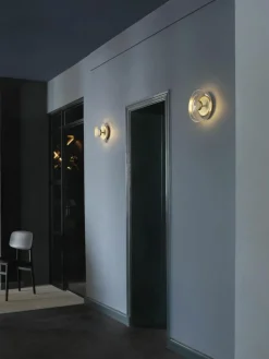 Mundgeblasene dimmbare LED-Wandleuchte Blossi