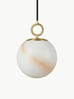 Mundgeblasene Glaskugel-Pendelleuchte Stockholm